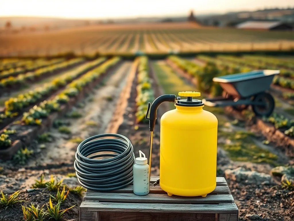 Jak dobrać pojemność opryskiwacza ciśnieniowego do wielkości upraw?